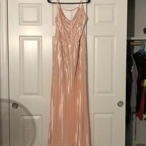 Pink large dress